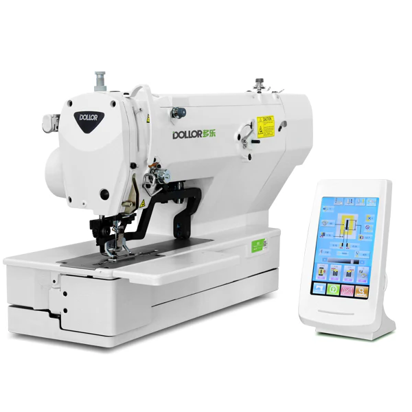 DOLLOR G3 est une machine à boutonnières informatisée à grande vitesse