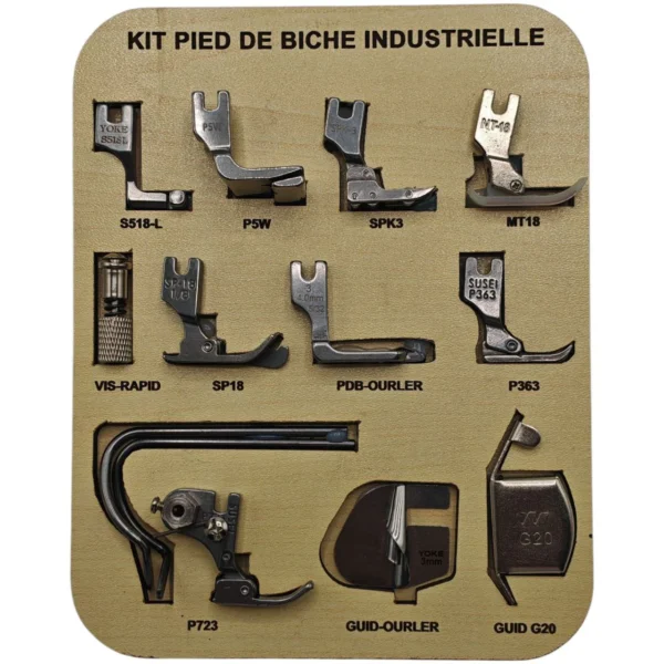 KIT PIED DE BICHE INDUSTRIELLE - مجموعة أرجل دواسة للماكينات الصناعية