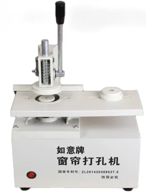 Machine Perforateur de Rideaux